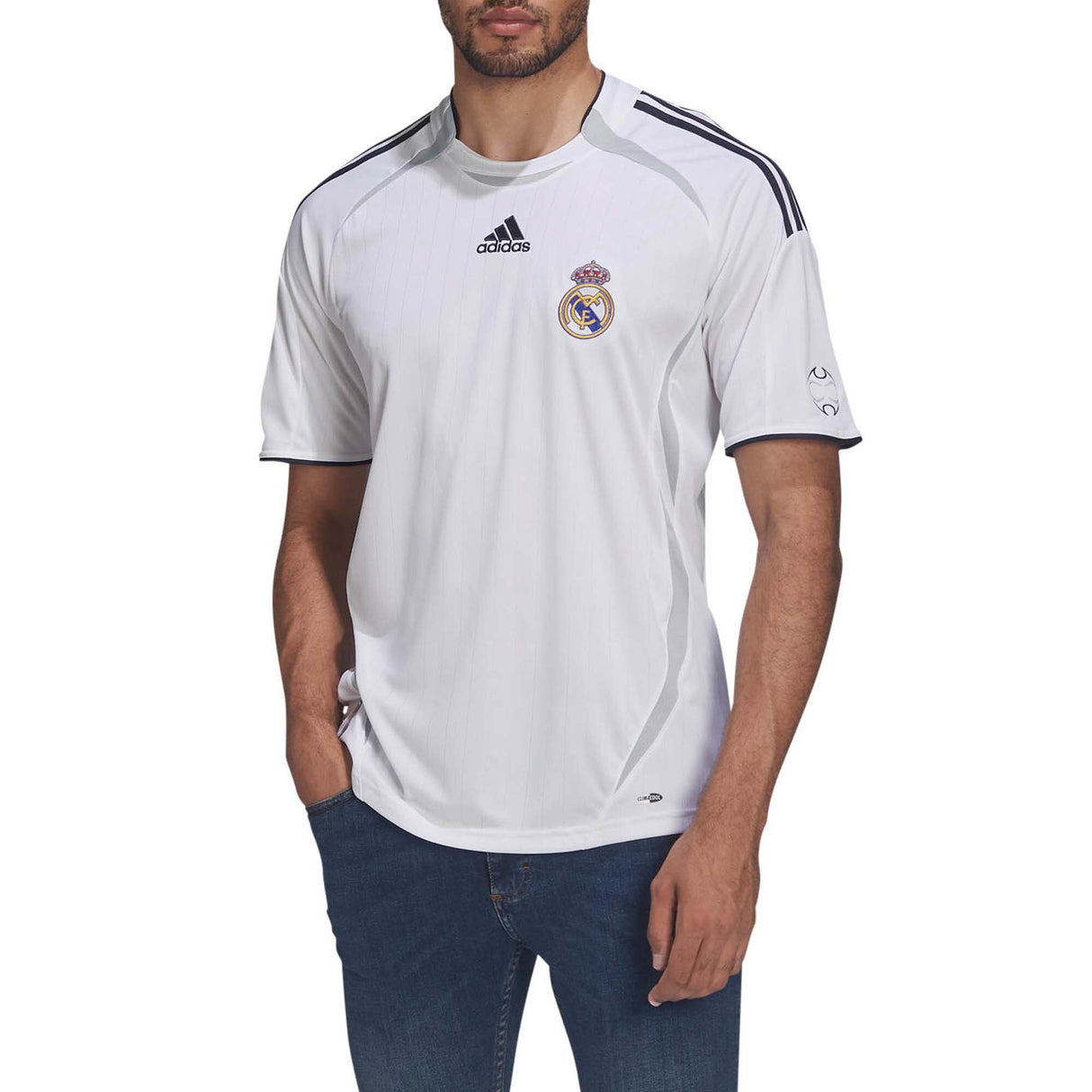 Real Madrid Training Sleeveless Jersey - White