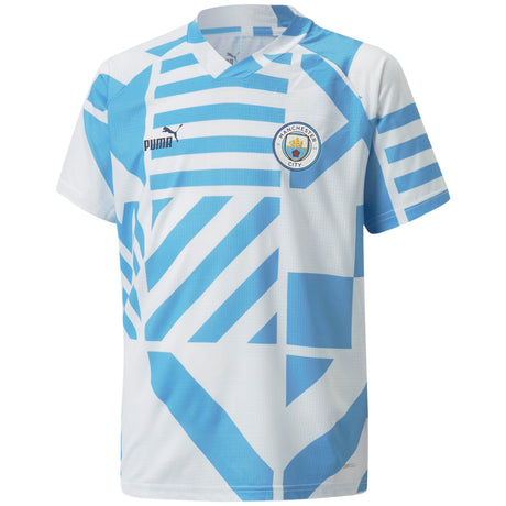 Manchester City Pre Match Top - White - Kids - Kit Captain