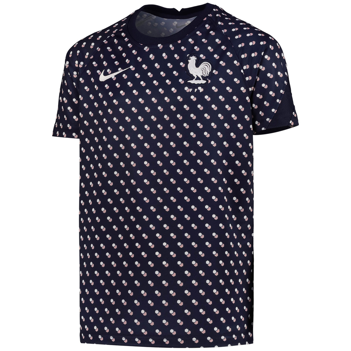 France Pre-Match Top - Dark Blue - Kids