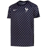 France Pre-Match Top - Dark Blue - Kids