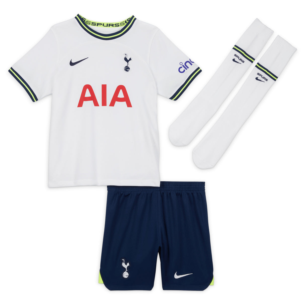 Tottenham Hotspur Home Stadium Kit 2022-23 - Little Kids - Kit Captain