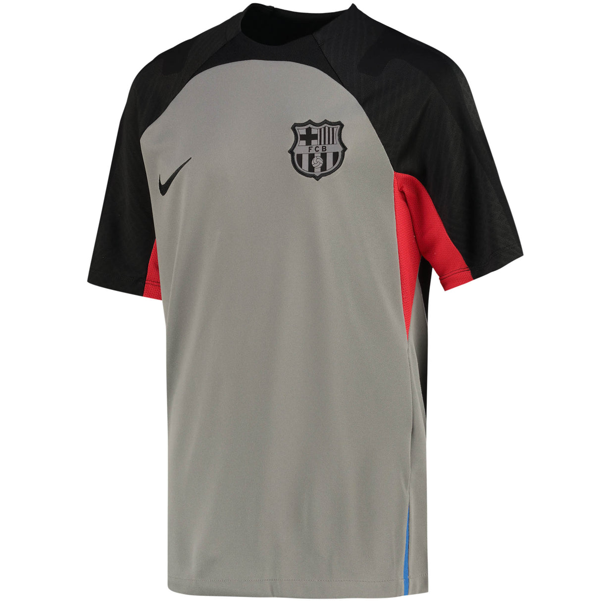 Barcelona Strike Short Sleeve Top - Grey - Kids - Kit Captain