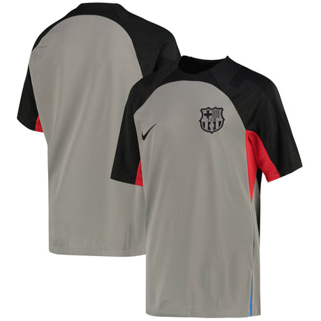 Barcelona Strike Short Sleeve Top - Grey - Kids - Kit Captain