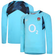 England Rugby Relaxed Long Sleeve Training Jersey - Blue - Kit Captain