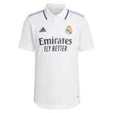 Real Madrid Home Authentic Shirt 2022-23 - Kit Captain