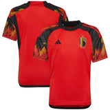 Belgium Home Shirt 2022 - Kids - Kit Captain