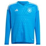 Germany Goalkeeper Shirt 2022 - Long Sleeve - Kids - Kit Captain