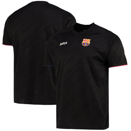 Barcelona Training Top - Black - Mens - Kit Captain