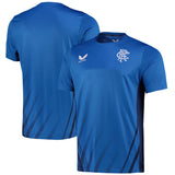 Glasgow Rangers Players Training T-Shirt - Blue - Kit Captain