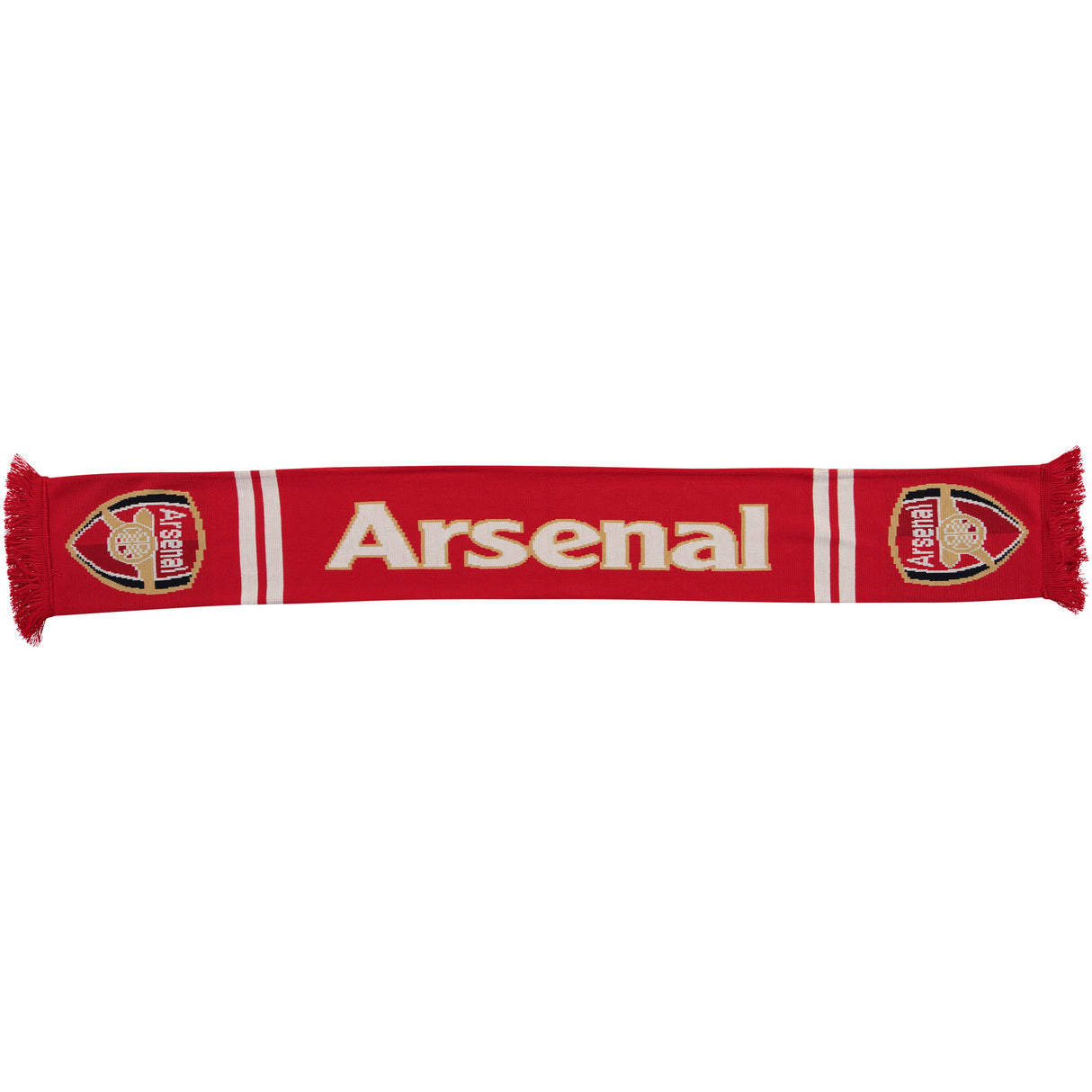 Arsenal Gunners Scarf - Red - Unisex - Kit Captain