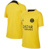 Paris Saint-Germain x Jordan Pre-Match Top - Yellow - Kids - Kit Captain