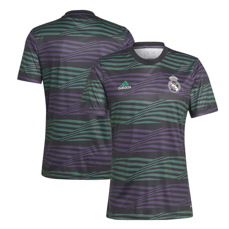 Real Madrid Pre Match Shirt - Black - Kit Captain