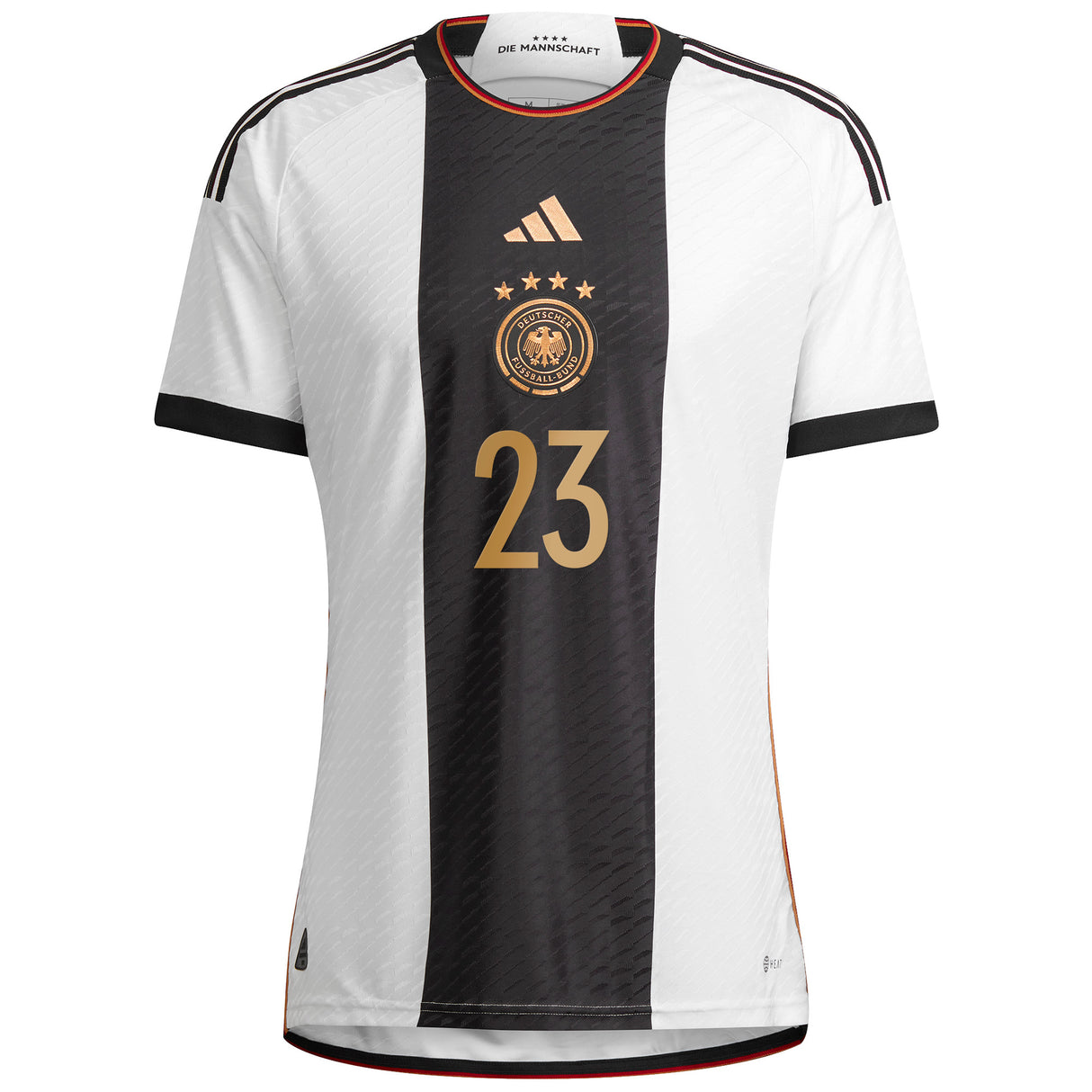 Germany Home Authentic Shirt with Schlotterbeck 23 printing - Kit Captain