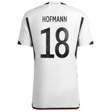 Germany Home Authentic Shirt with Hofmann 18 printing - Kit Captain