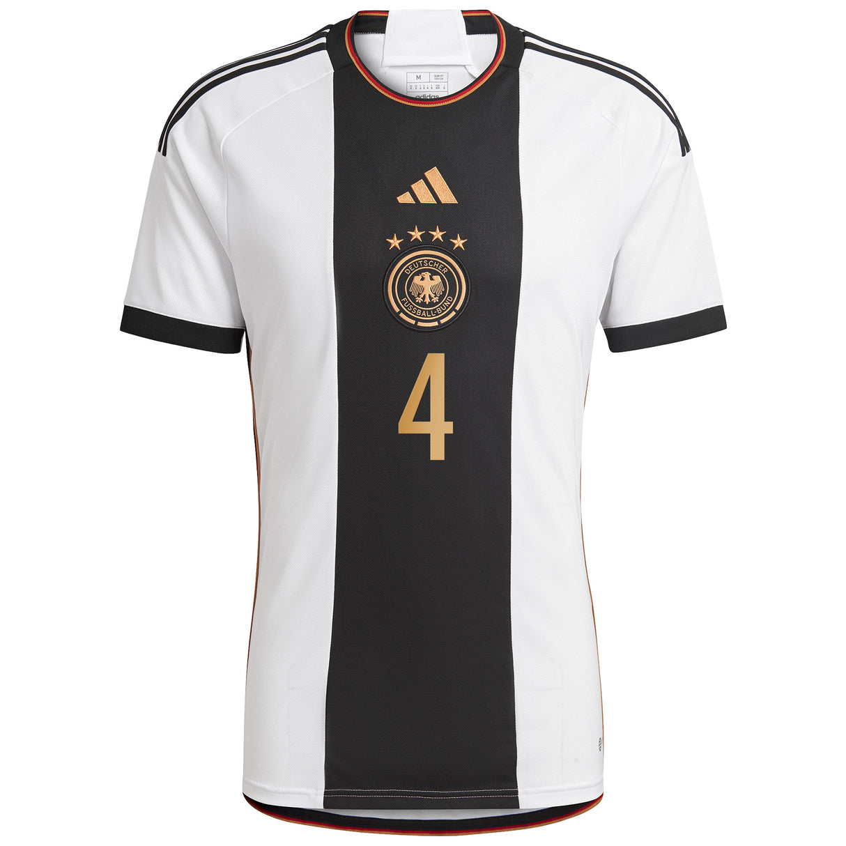 Germany Home Shirt with Ginter 4 printing - Kit Captain