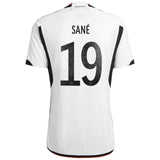 Germany Home Shirt with Sané 19 printing - Kit Captain