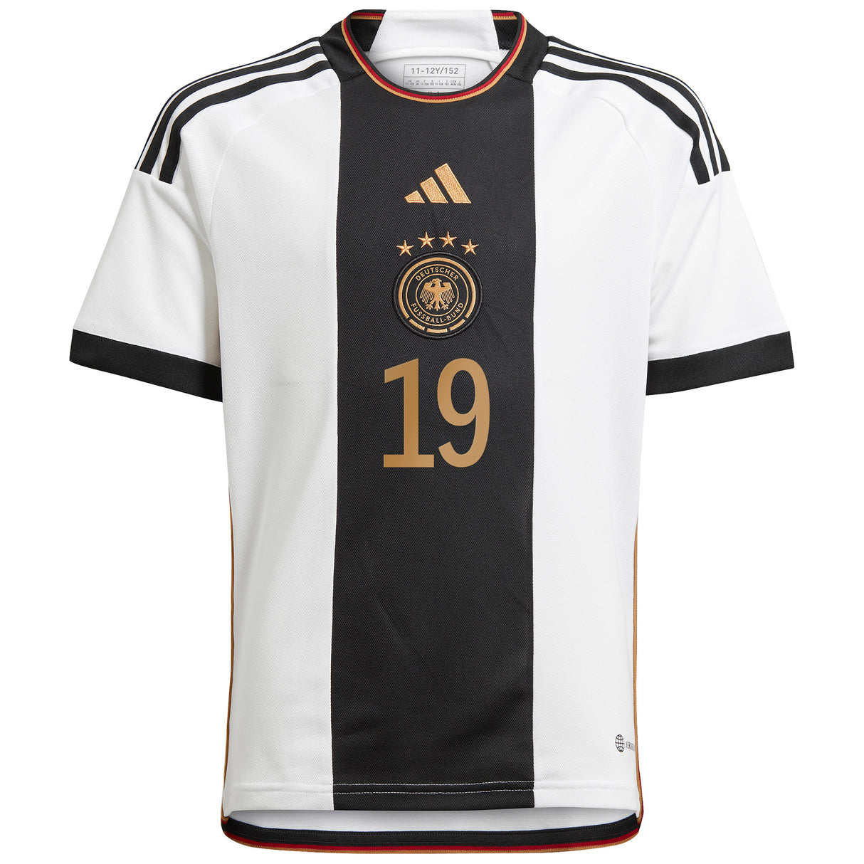 Germany Home Shirt - Kids with Sané 19 printing - Kit Captain