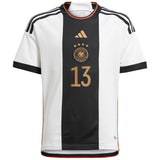 Germany Home Shirt - Kids with Müller 13 printing - Kit Captain