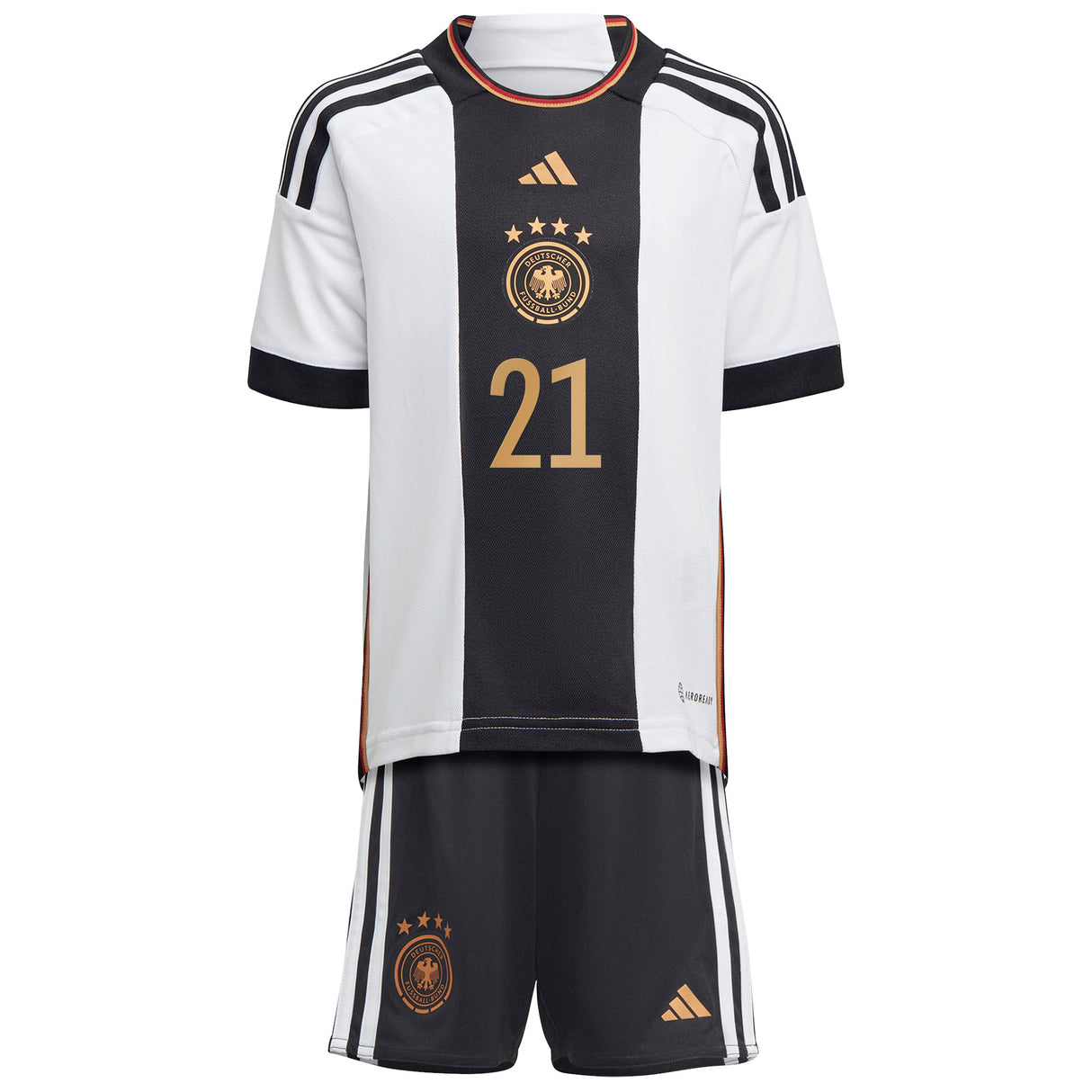 Germany Home Minikit with Gündogan 21 printing - Kit Captain