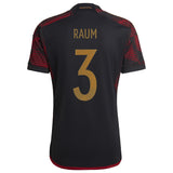 Germany Away Shirt with Raum 3 printing - Kit Captain