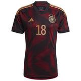 Germany Away Shirt with Hofmann 18 printing - Kit Captain