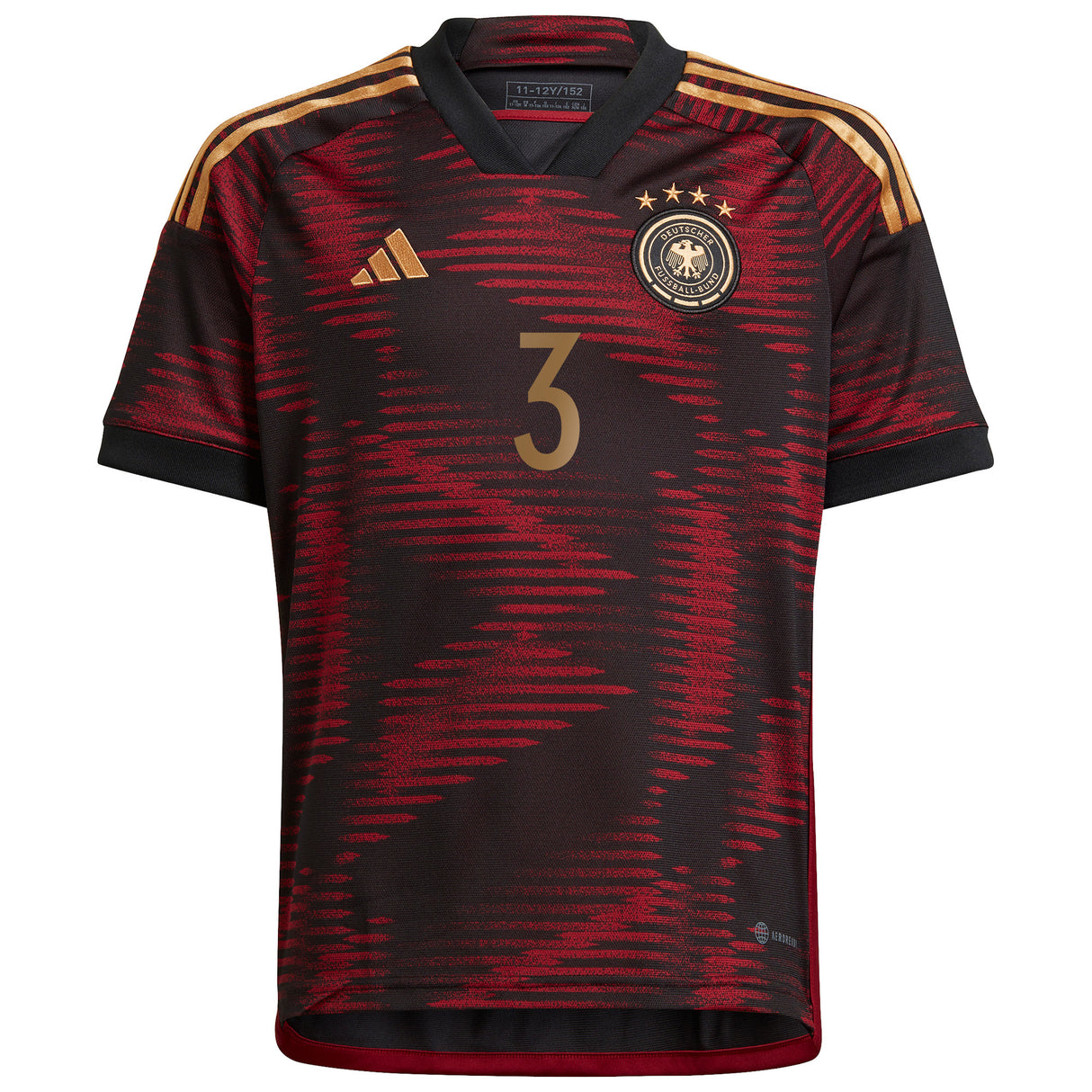 Germany Away Shirt - Kids with Raum 3 printing - Kit Captain