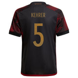 Germany Away Shirt - Kids with Kehrer 5 printing - Kit Captain