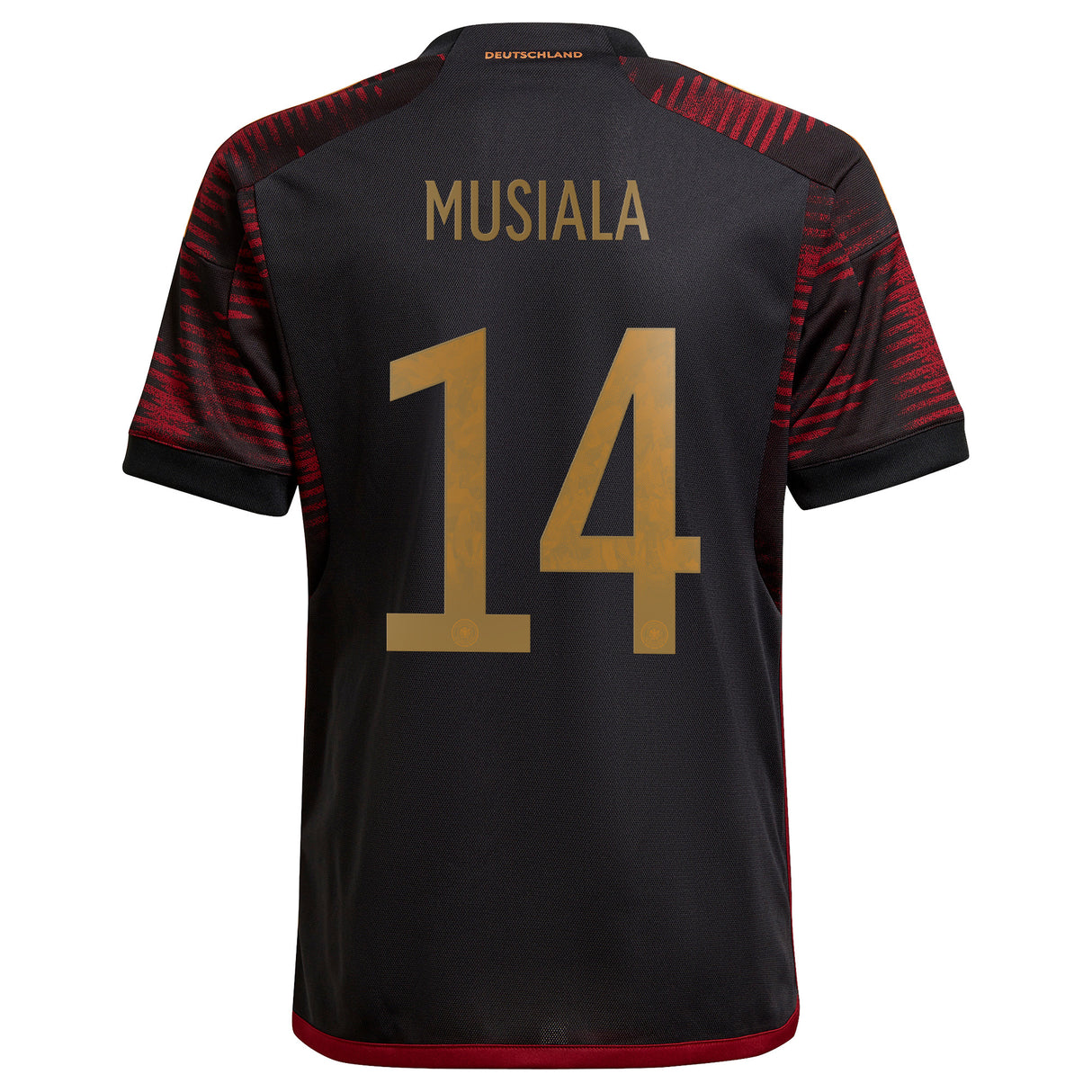 Germany Away Shirt - Kids with Musiala 14 printing - Kit Captain