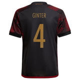 Germany Away Shirt - Kids with Ginter 4 printing - Kit Captain