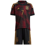 Germany Away Minikit with Havertz 7 printing - Kit Captain