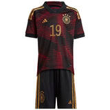 Germany Away Minikit with Sané 19 printing - Kit Captain