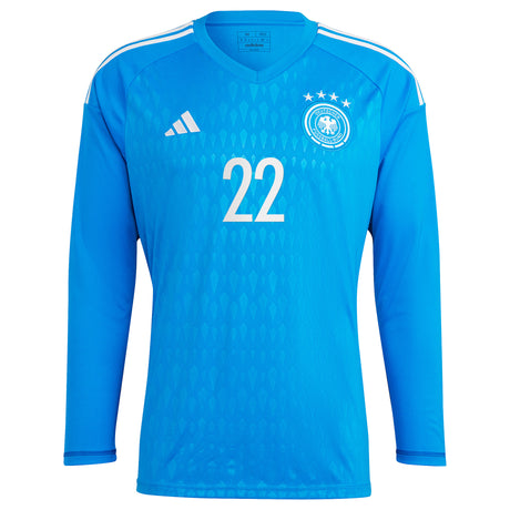 DFB Goalkeeper Shirt - Long Sleeve with Ter Stegen 22 printing - Kit Captain