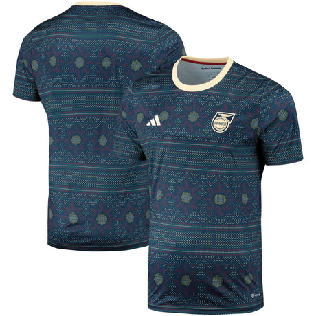 Jamaica adidas Pre Match Shirt - Navy - Kit Captain