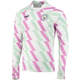 Manchester City Prematch Sweat Top - White - Kit Captain