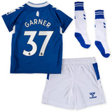 Everton Home Infant Kit 2022-23 with Garner 37 printing - Kit Captain