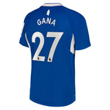 Everton Home Shirt 2022-23 - Kids with Gana 27 printing - Kit Captain