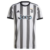 Juventus Home Shirt 2022-23 - Kids with Pogba 10 printing - Kit Captain