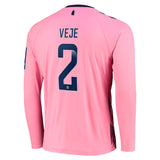 Everton WSL Away Shirt 2022-23 - Long Sleeve with Veje 2 printing - Kit Captain