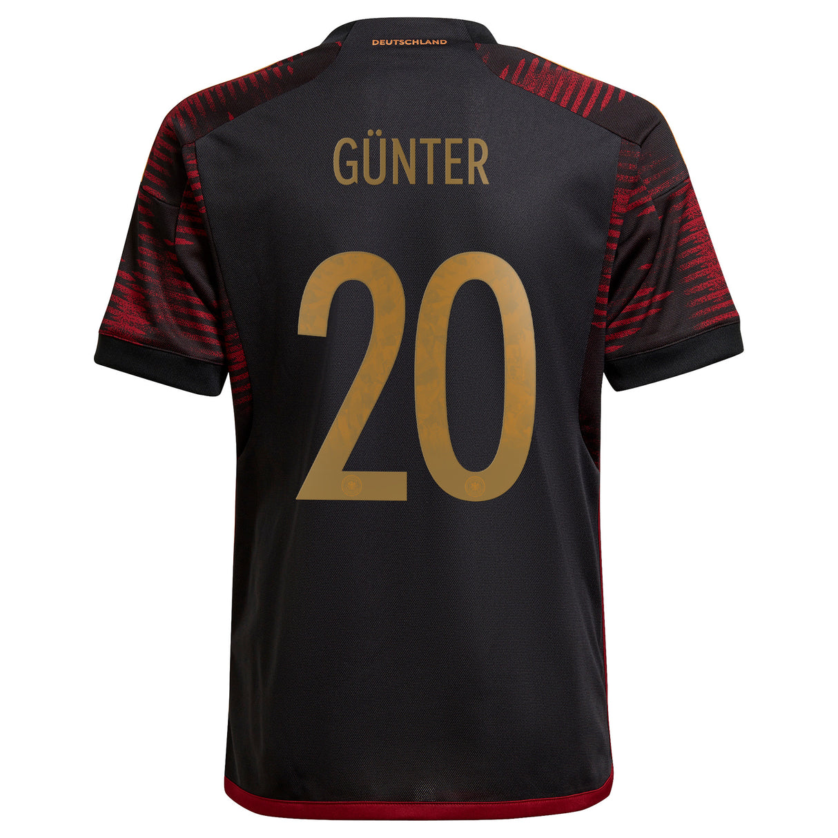 Germany Away Shirt 2022 - Kids with Günter 20 printing - Kit Captain