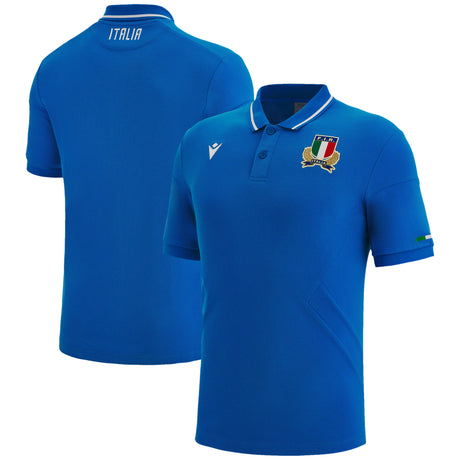 Italy Rugby Home Polo 2022/23 - Junior - Kit Captain