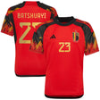 Belgium Home Shirt 2022 - Kids with Batshuayi 23 printing - Kit Captain