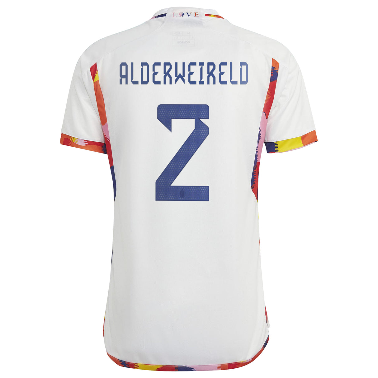 Belgium Away Shirt 2022 with Alderweireld 2 printing - Kit Captain