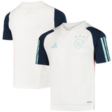 Ajax adidas Training Jersey - White - Kids - Kit Captain