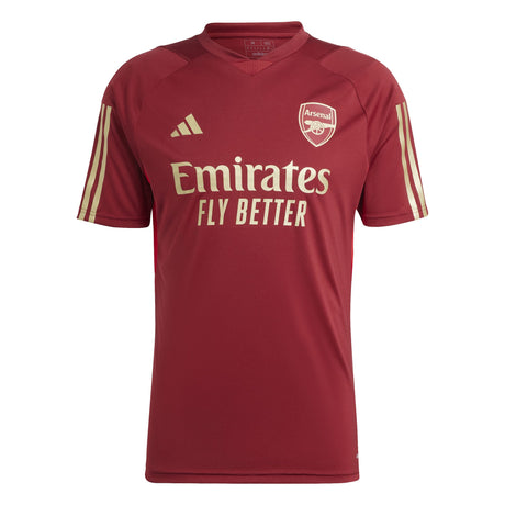 Arsenal adidas Training Jersey - Red - Kit Captain