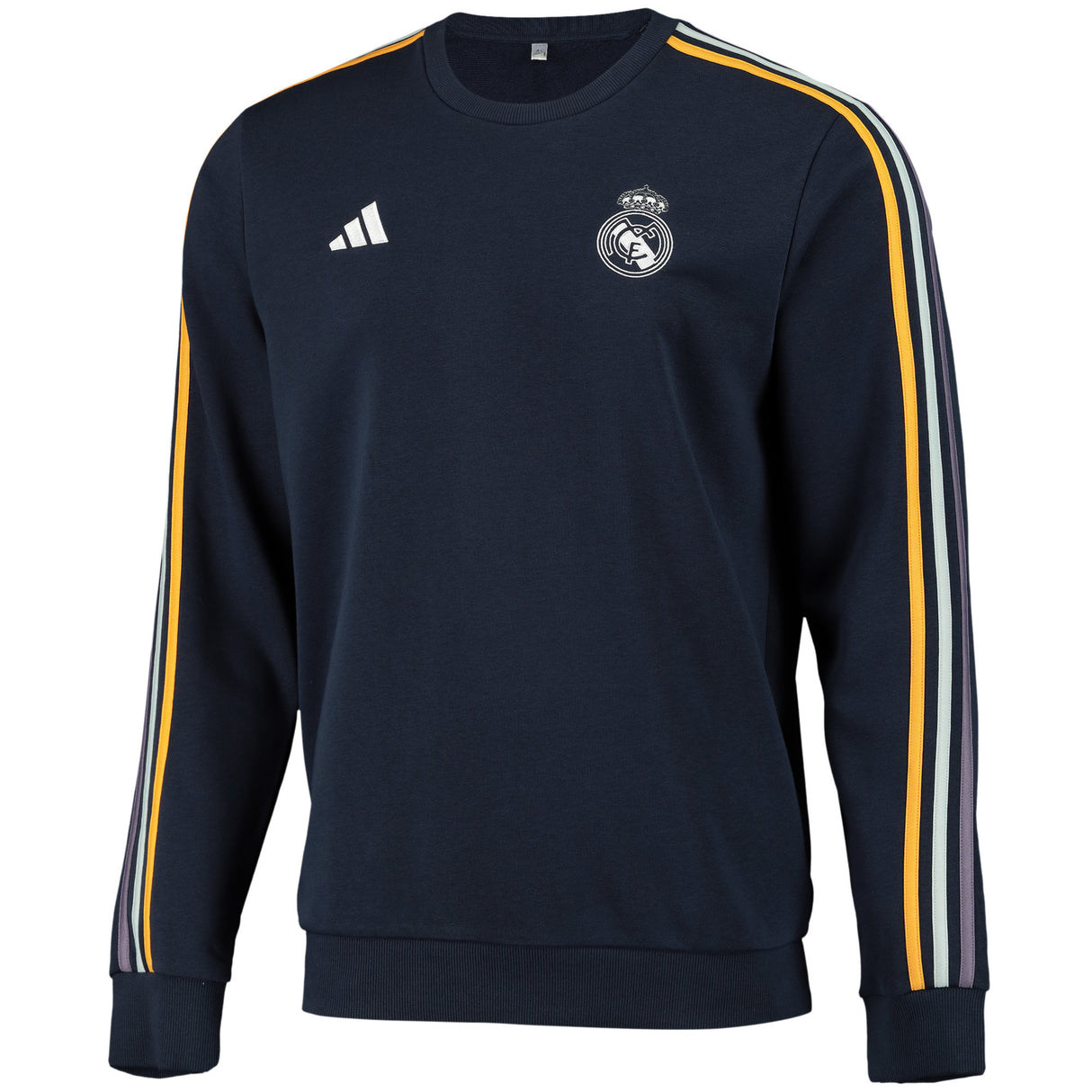 Real Madrid adidas Training Sweat Top - Dark Blue - Kit Captain