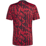 Manchester United adidas Pre Match Top - Red - Kit Captain