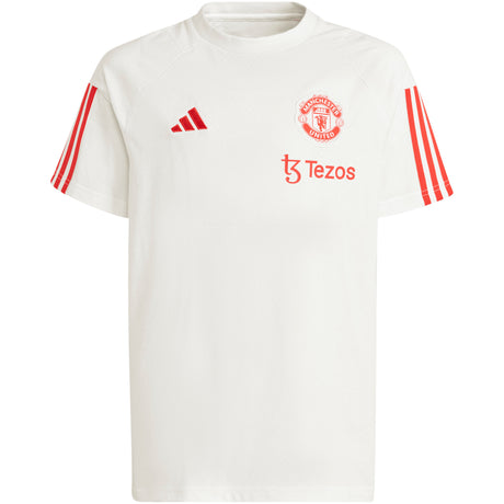 Manchester United adidas Training T-Shirt - White - Kids - Kit Captain