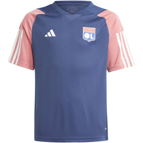 Olympique Lyon Training Jersey - Dark Blue - Kids - Kit Captain