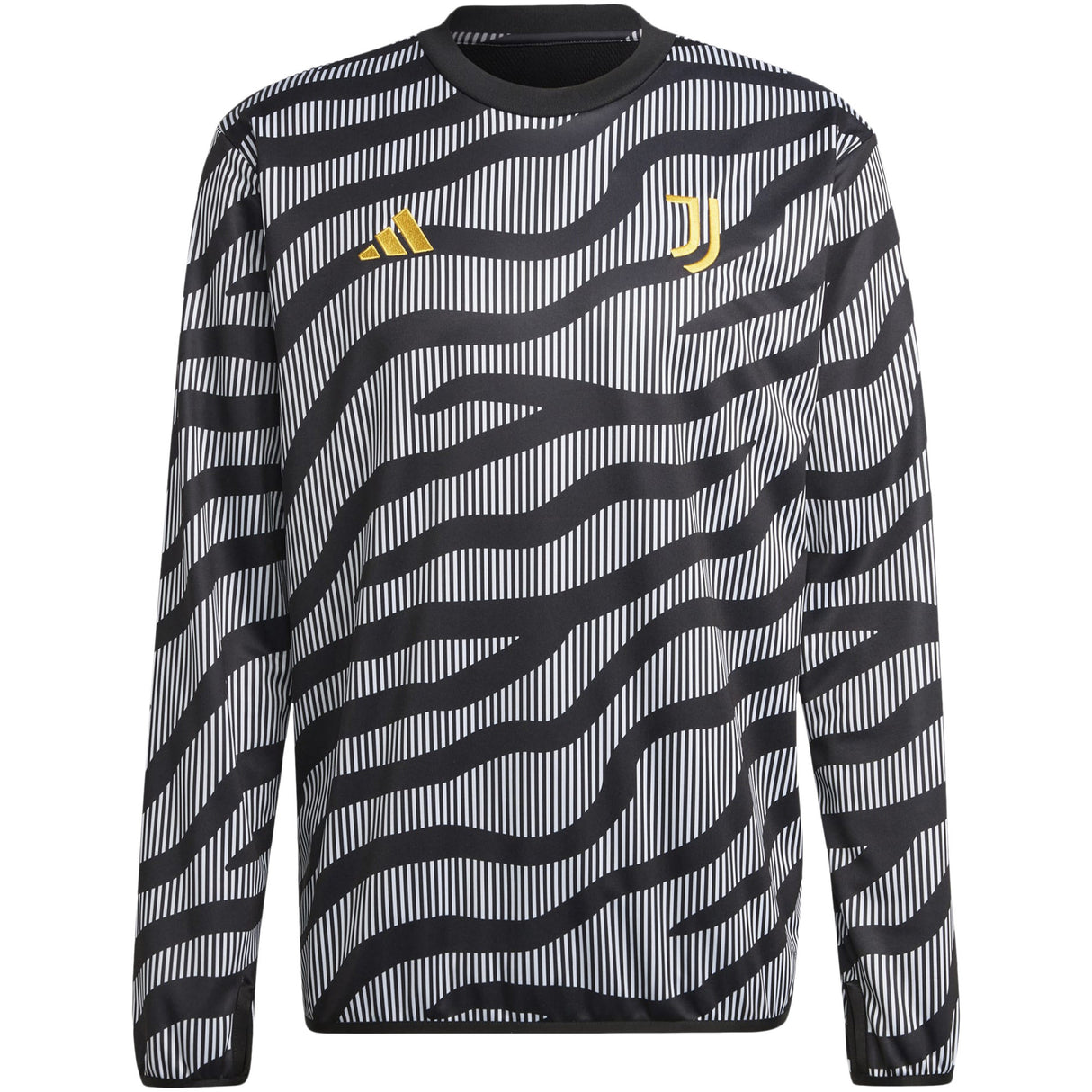 Juventus adidas Pre Match Warm Top - Black - Kit Captain