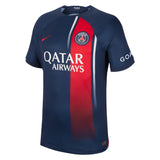 Paris Saint-Germain Nike Home Stadium Shirt 2023-24 with Marquinhos 5 printing - Kit Captain